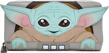 Load image into Gallery viewer, Star Wars Wallet Baby Yoda Loungefly
