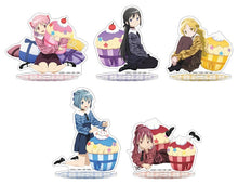 Load image into Gallery viewer, Madoka Magica Acrylic Stand 5pc + Poster INDIVIDUAL Sweets Cafe Ver. MOVIC
