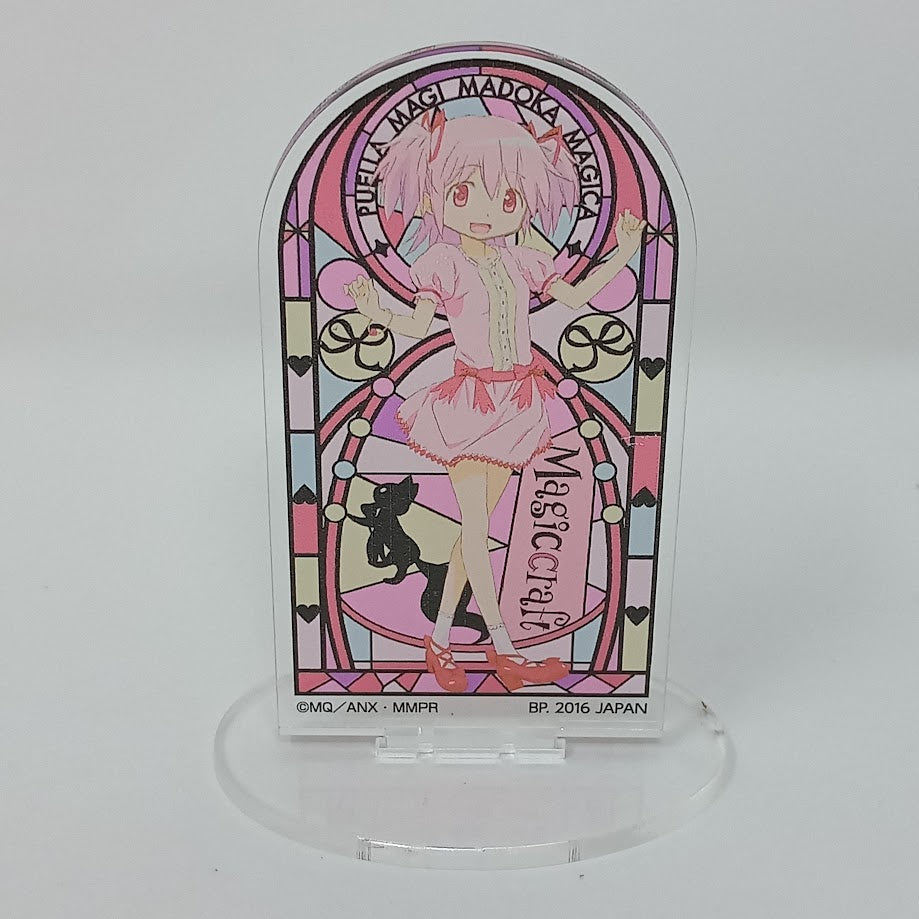 Puella Magi Madoka Magica Acrylic Stand Stained Glass Magiccraft II Ichiban Kuji I Prize Banpresto