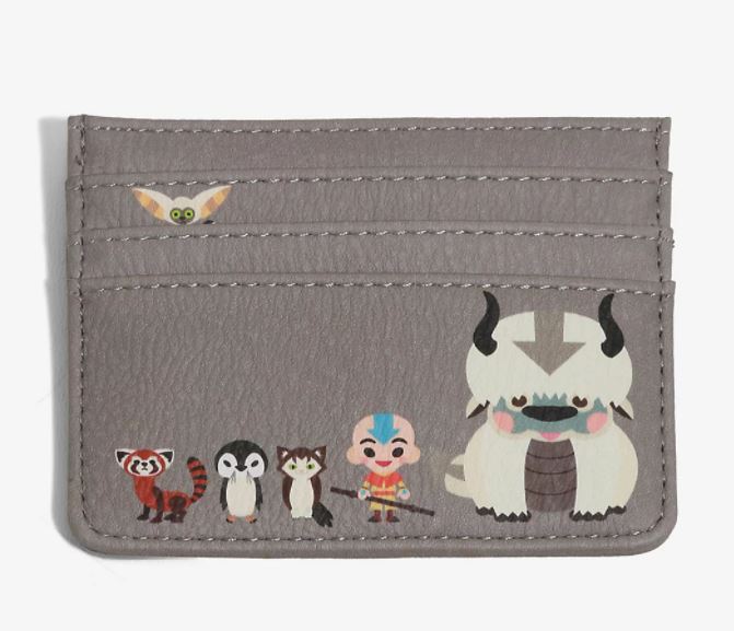 Avatar: The Last Airbender Cardholder Grey Chibi Mad Engine