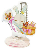 Cardcaptor Sakura Acrylic Stand Momo with Cane Kero-chan Donut Shop Ver. Decotto