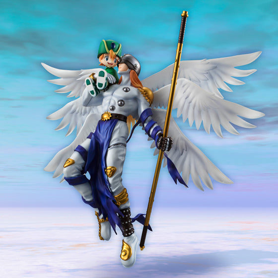 Digimon Adventure Figure Angemon & Takeru Takaishi G.E.M. Series MegaHouse