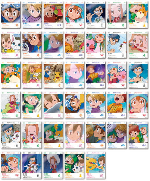 Digimon Adventure Mystery Blind Box EMOCA Card Ensky