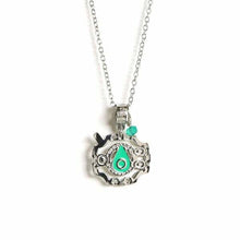 Load image into Gallery viewer, Digimon Adventure Necklace Digivice Mimi Tachikawa and Palmon Anahita Stones
