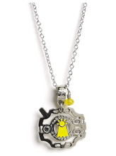 Load image into Gallery viewer, Digimon Adventure Necklace Digivice Takeru Takaishi &amp; Patamon Anahita Stones
