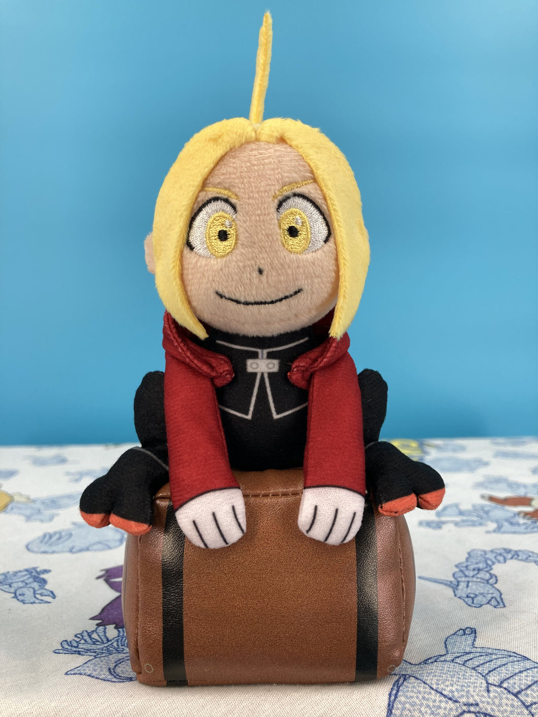 Fullmetal Alchemist Sitting Plush Keychain Edward Elric Square Enix