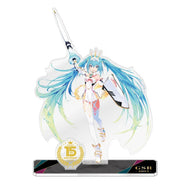 Hatsune Miku Acrylic Stand Racing Miku GT Project 15th Anniversary 2015 Ver. Caravan