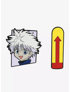Hunter X Hunter Enamel Pin Set Killua Skateboard Just Funky