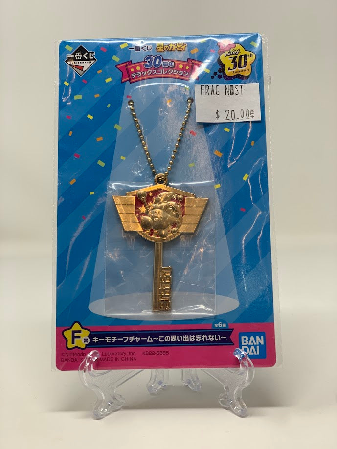 Kirby Charm Kirby 30th Anniversary Kirby Super Star Key Motif Ichiban Kuji Bandai