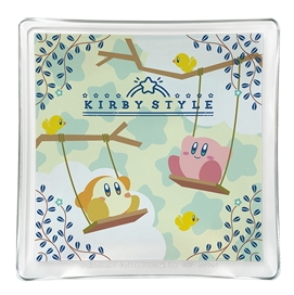 Kirby Plate Kirby and Waddle Dee Swinging Kirby Style Ichiban Kuji Bandai