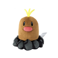 Pokemon Center Alolan Diglett Sitting Cutie/Fit
