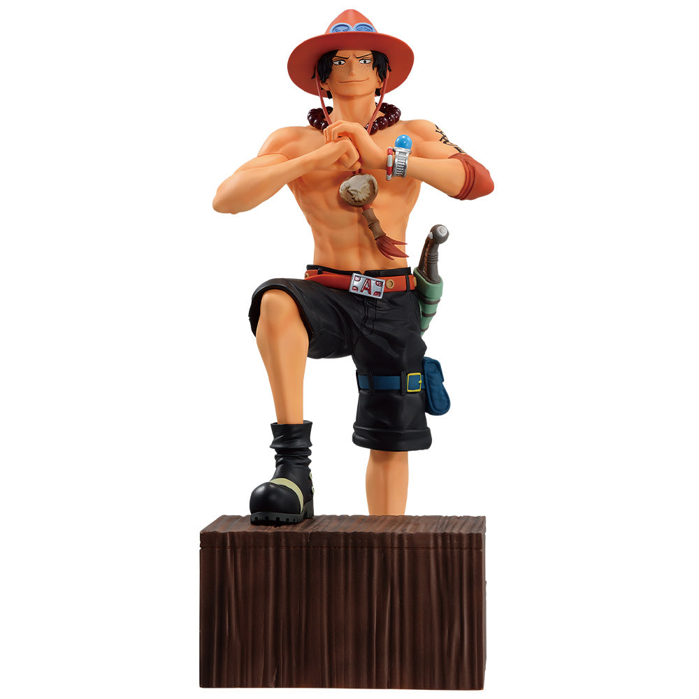 One Piece Figure Portgas D. Ace Masterlise Expiece Whitebeard Pirates ~Father and Sons~ Ichiban Kuji C Prize Bandai