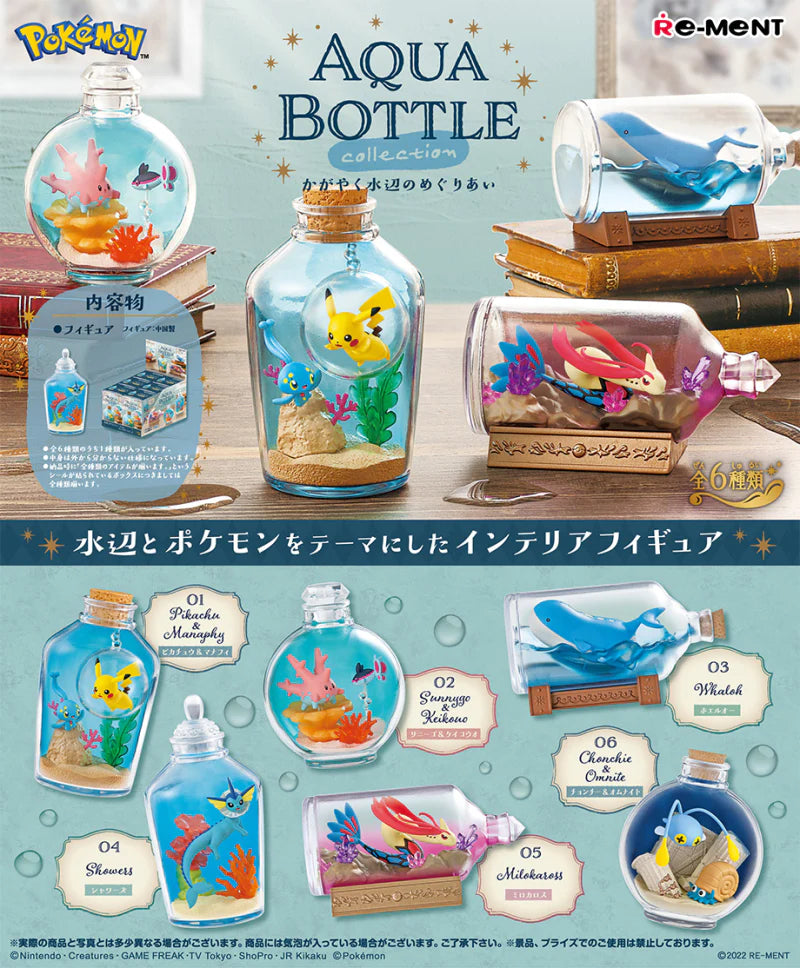 Pokemon Blind Box Aqua Bottle Re-Ment