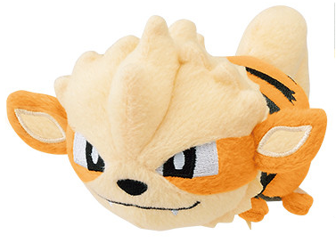 Pokemon Plush Arcanine Kororin 2021 Banpresto