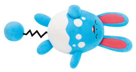 Pokemon Plush Azumarill Kutsurogi Time 2025 Banpresto