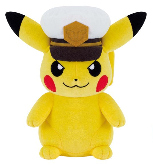 Pokemon Plush Captain Pikachu Mofugutto 2024 Banpresto