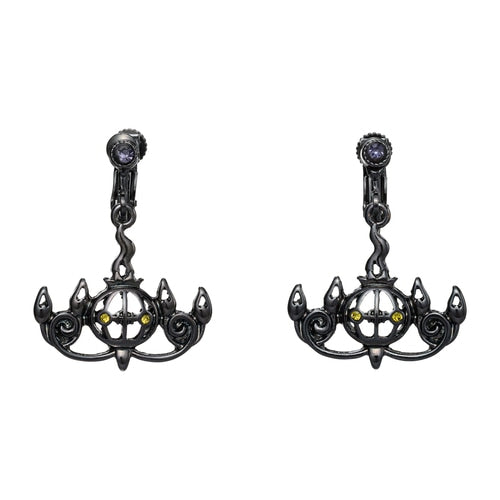 Pokemon Earring Set Clip On Chandelure 2021 Pokemon Center
