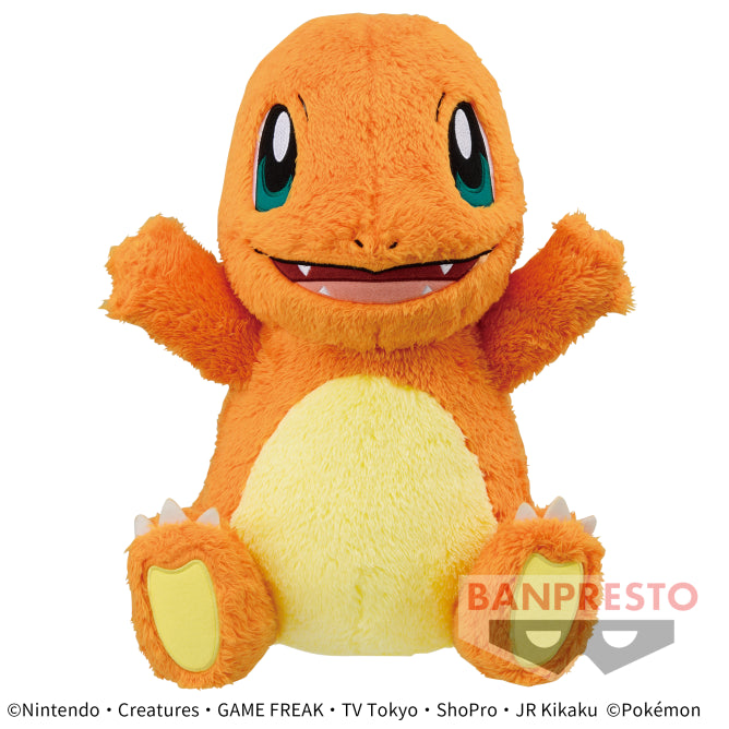 Pokemon Plush Charmander Hokkori Iyasare Mechadeka 2022 Banpresto