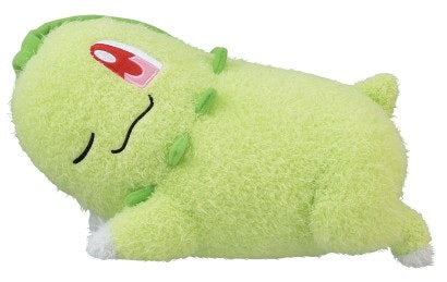 Pokemon Plush Chikorita Kutsurogi Time 2022 Banpresto