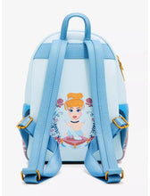 Load image into Gallery viewer, Disney Mini Backpack Cinderella Running Scene Loungefly
