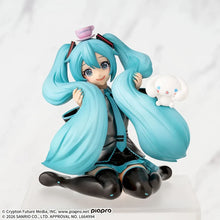 Load image into Gallery viewer, Piapro Figure Hatsune Miku Hatsune Miku x Cinnamoroll Premium Chokonose Mofutto Ver. Sanrio SEGA
