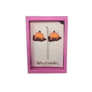 Studio Ghibli Earrings Calcifer Howl's Moving Castle Ghibli Park - Valley of Witches [Clip-on]