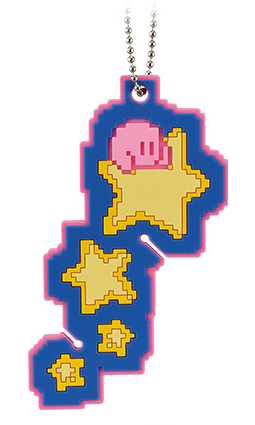 Kirby Headphone Organizer Kirby and Stars 8-Bit Ichiban Kuji F Prize Bandai