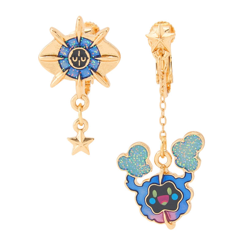 Pokemon Earrings Cosmog & Cosmoem (Clip On) Pokemon Center