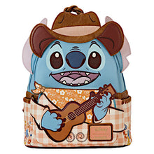 Load image into Gallery viewer, Disney Mini Backpack Stitch Western Cowboy Cosplay Loungefly
