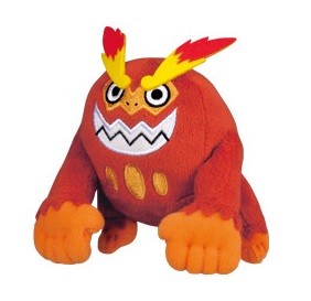 Pokemon Plush Keychain Darmanitan My Pokemon Collection 2011 Banpresto