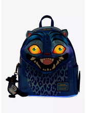 Load image into Gallery viewer, Loungefly KPop Demon Hunters Derpy Tiger Light-Up Figural Mini Backpack with Sussie Bag Charm
