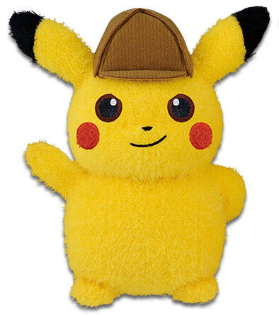 Pokemon Plush Detective Pikachu Fuzzy Dekkai 2019 Banpresto