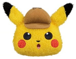 Pokemon Plush Pouch Detective Pikachu Faces 2019 Banpresto