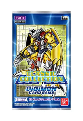 EX01 ENG Digimon Adventure TCG Classic Collection Booster Pack