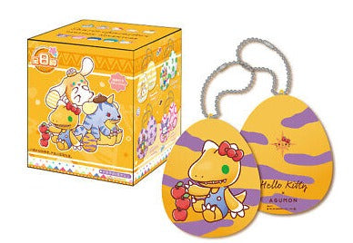 Sanrio x Digimon Adventure Blind Box Egg Keychain Plush Sanrio