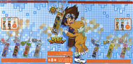 Digimon Adventure PVC Trading Crest Strap Blind Box Hobby Stock