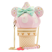 Load image into Gallery viewer, Disney Minnie Soft Serve Ice Cream Crossbody Bag Stitch Shoppe by Loungefly
