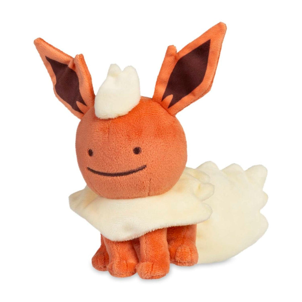 Pokemon Plush Ditto as Flareon 2016 Pokemon Center