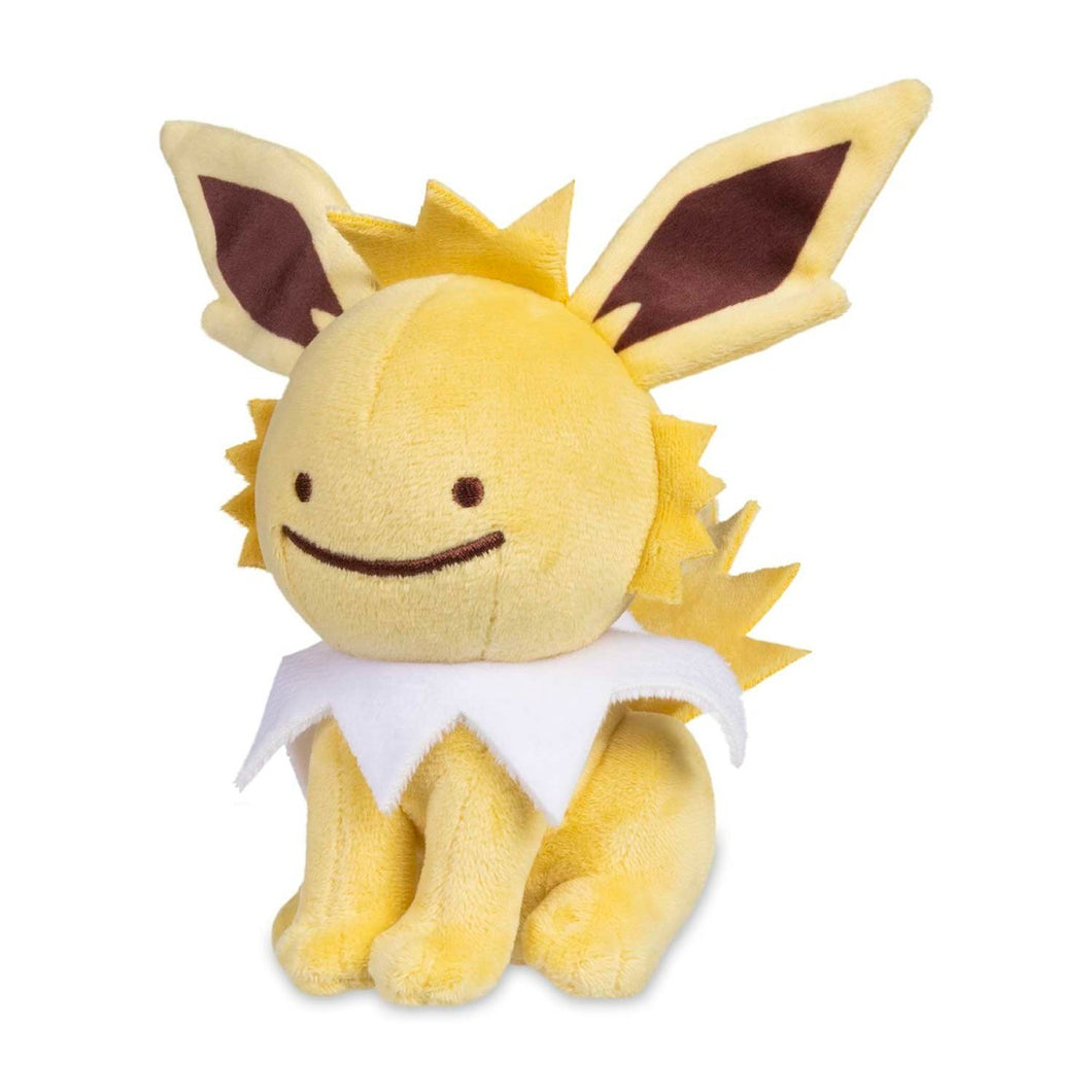 Pokemon Plush Ditto as Jolteon 2016 Pokemon Center