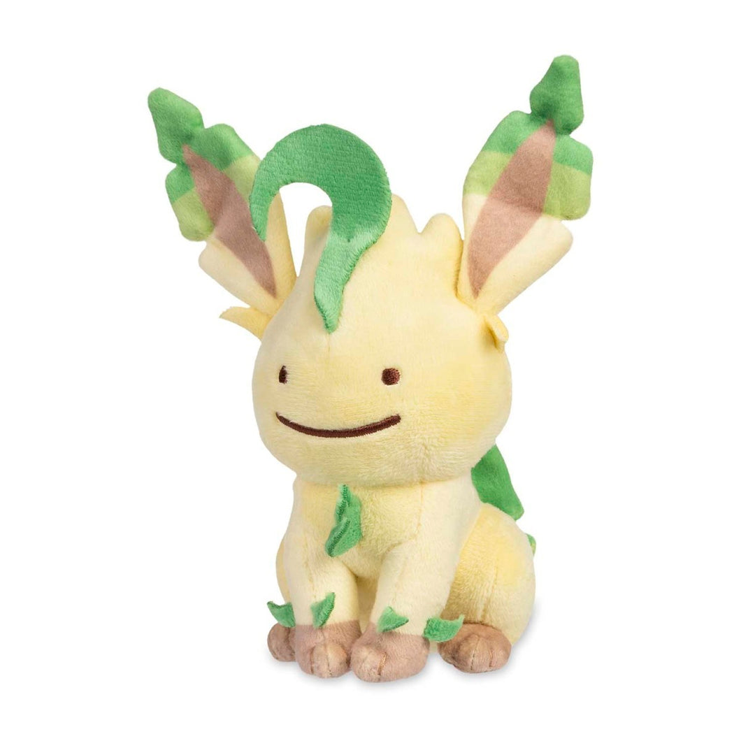 Pokemon Plush Ditto as Leafeon 2018 Pokemon Center