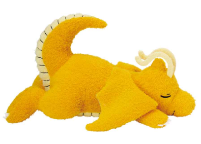 Pokemon Plush Dragonite Kutsurogi Time 2022 Banpresto