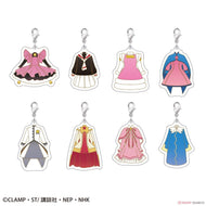 Cardcaptor Sakura Blind Box Keychain Sakura's Dresses Clamp