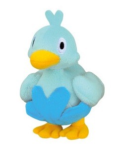 Pokemon Plush Keychain Ducklett My Pokemon Collection 2012 Banpresto