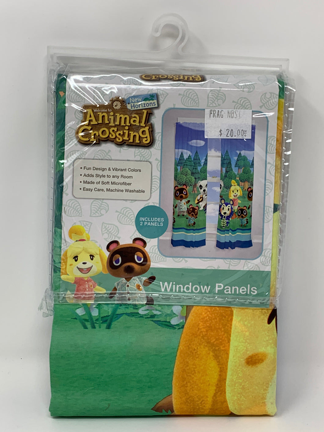 Animal Crossing Drapes Duo Panels New Horizons Franco