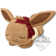 Pokemon Plush Eevee & Crystal Drops Ichiban Kuji C Prize Bandai