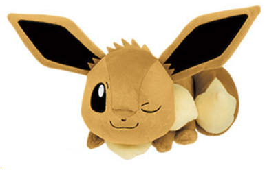 Pokemon Plush Eevee Dekkai 2018 Banpresto
