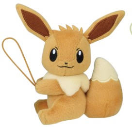 Pokemon Plush Eevee (Female) Guraburarin 2022 Banpresto