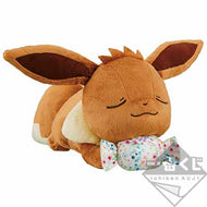 Pokemon Plush Eevee & Floral Candy Ichiban Kuji A Prize Bandai