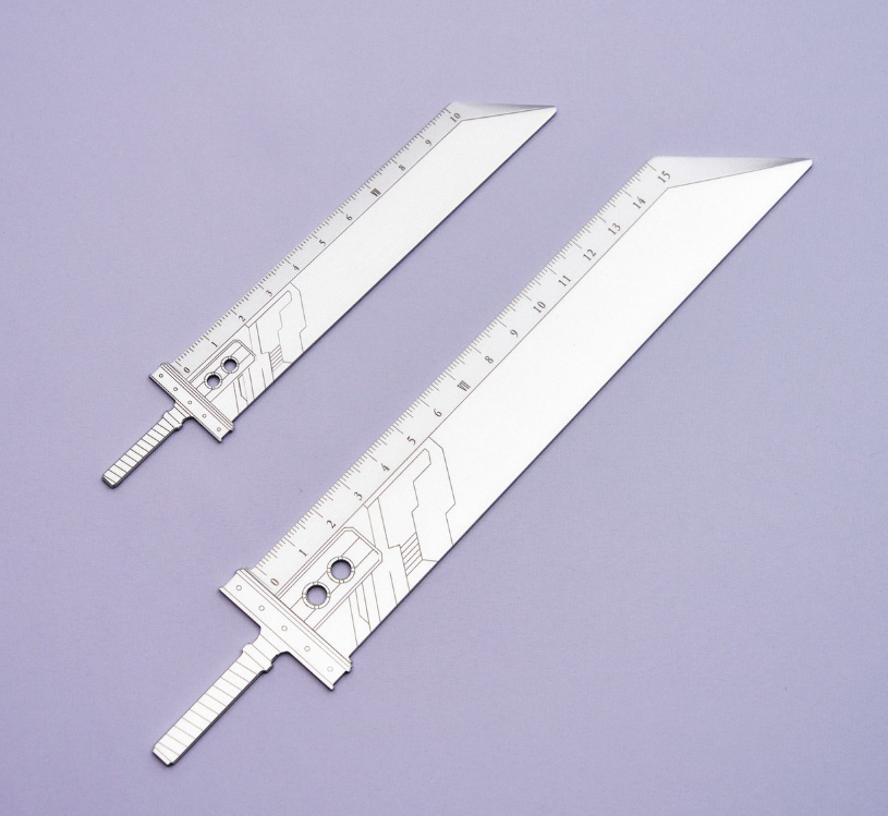 Final Fantasy Ruler Set Buster Sword