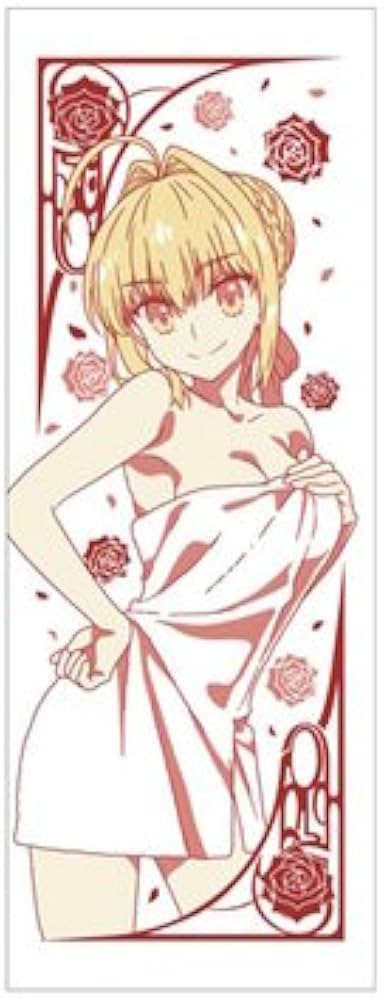 Fate Grand Order Towel Nero Claudius EXTRA Last Encore Ichiban Kuji Banpresto [Clearance Case]